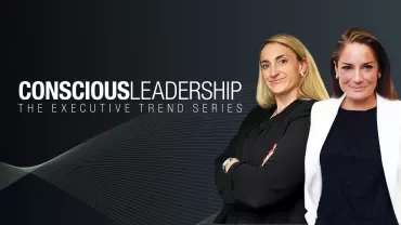 PageExecutive Conscious Leadership event banner with two executives.